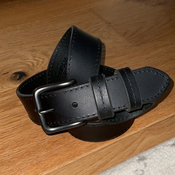 NWOT Men’s Wrangler, Pull-Up Stitch Belt In Black, Made in Guatemala - Picture 7 of 9